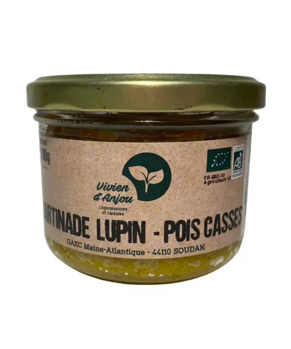 Tartinade lupin/pois cassés