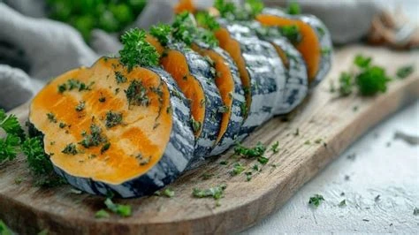 Courge Bleu de Hongrie en part de 1kg